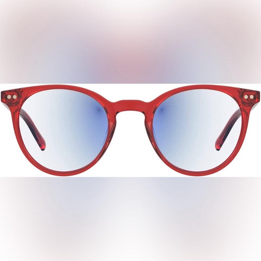 KATE SPADE BLUE LIGHT GLASSES RED +1.5 BLUE LIGHT BLOCKER GLASSES EYEGLASSES NEW